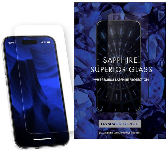 Tempered Glass Hammer Glass Apple Iphone 16 Pro Sapphire 1 Τεμ