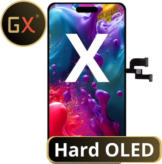 O ecran Hard cu Mecanism Tactil pentru iPhone X (Negru)