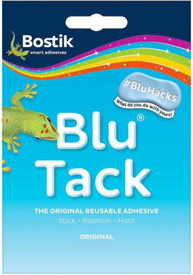 Bostik Glue Stickers Large Size 12pcs 45gr Blue