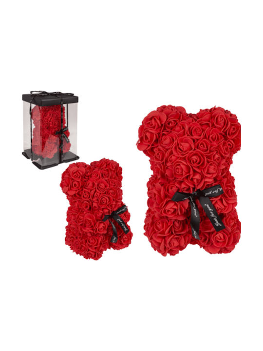 Teddybär Rosen 25 x 16 x 16 cm Verpackung in Box Geschenk Pet Gewicht 229 g Valentinstag