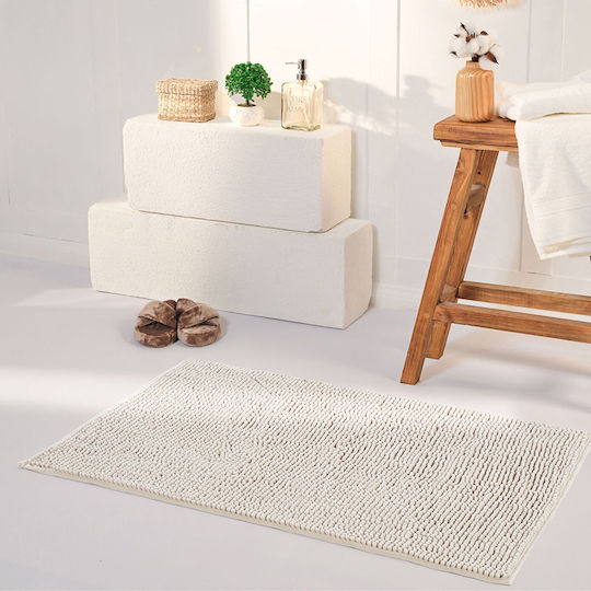 Badematte Weiche Textur Beigefarbene 60x100 Cm