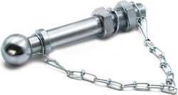 Tow Ball Trailer Ø 50mm D=31.5mm L=168mm Thread 1 1/4' Agroequip