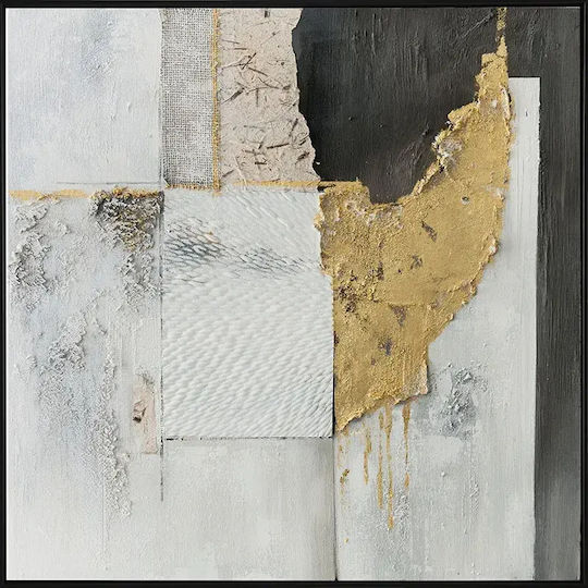 Marhome Πίνακας Ελαιογραφία σε Καμβά 122.5x122.5cm