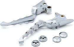 Kuryakyn Motorradhebel Zombie Harley Davidson 15 17 Softail Chrom Levers Chrom