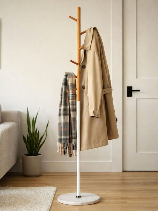 Ramus Cuiere de podea Metal Alb 37x37x171cm