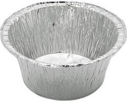 Aluminum Container Round (100pcs)
