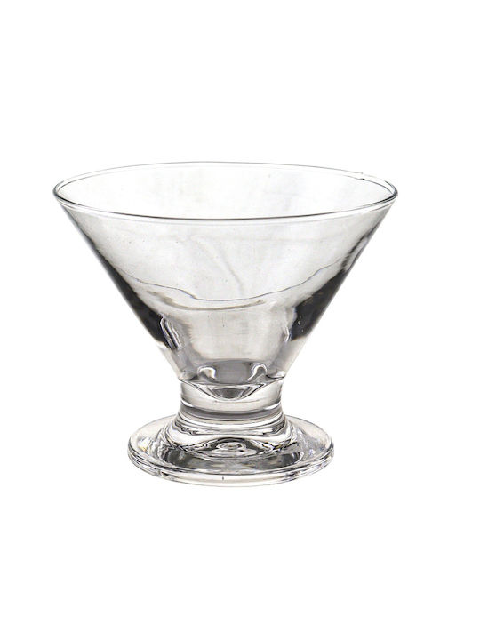 Uniglass Eisschüssel Rund Glas Transparent mit Durchmesser 9cm