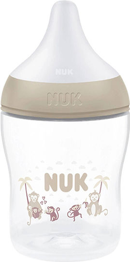 Nuk Plastic Baby Bottle Perfect Match Anti-Colic with Silicone Nipple for 0+, 0+ m, months Blue 150ml