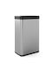 Costway Waste Bin Made of Stainless Steel with Sensor 60lt Silver