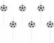 Balloon Geburtstagskerzen Fußball 6 Stück 2,5cm Scs-2 Bal-scs-2