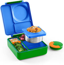 Omie Omiebox Plastic Kids' Food Container Blue