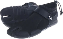 Sea Boots 2mm C-skins Wired Split Toe Black