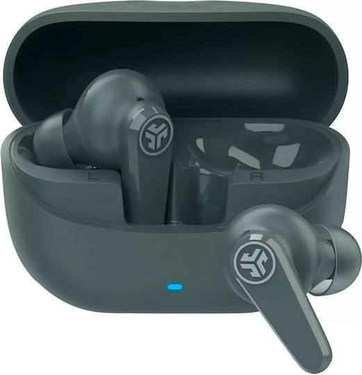 Jlab GO Pods ANC In-ear Bluetooth Handsfree Ακουστικά με Αντοχή στον Ιδρώτα και Θήκη Φόρτισης Πράσινα