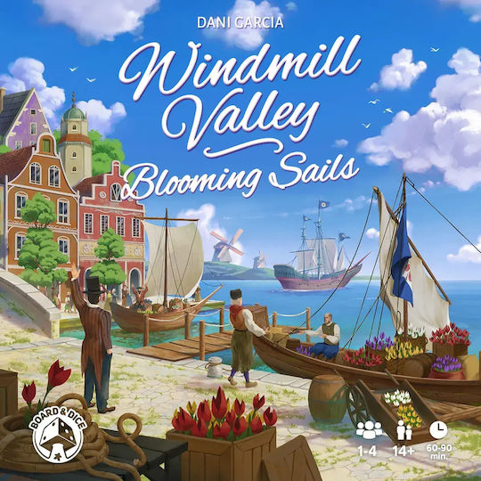 Extensie de Joc Windmill Valley Blooming Sails pentru 1-4 Jucători 14+ Ani (EN) Board & Dice