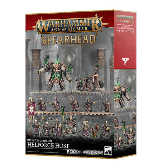 Warhammer Age Sigmar Spearhead Helsmiths Hashut – Helforge Host 70-821