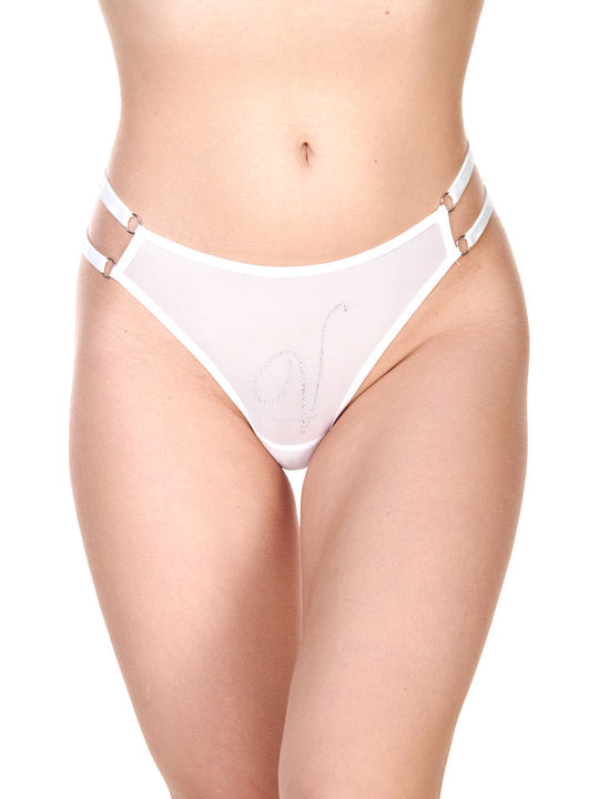 Comfort Γυναικεία String 2Pack Λευκό