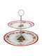 Fylliana Ceramic Decorative Platter Fl5388 White