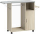 HomCom Σιδερώστρα για Σίδερο Ατμού Σπαστή 127x42.5x99cm