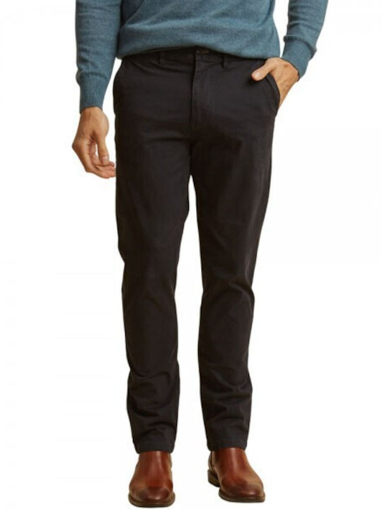 Dors Hose Chino Elastisch Black