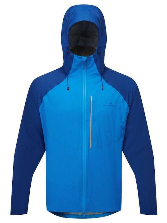 Jacke Wasserdicht und Winddicht Ocean/electric Blue Μπλε