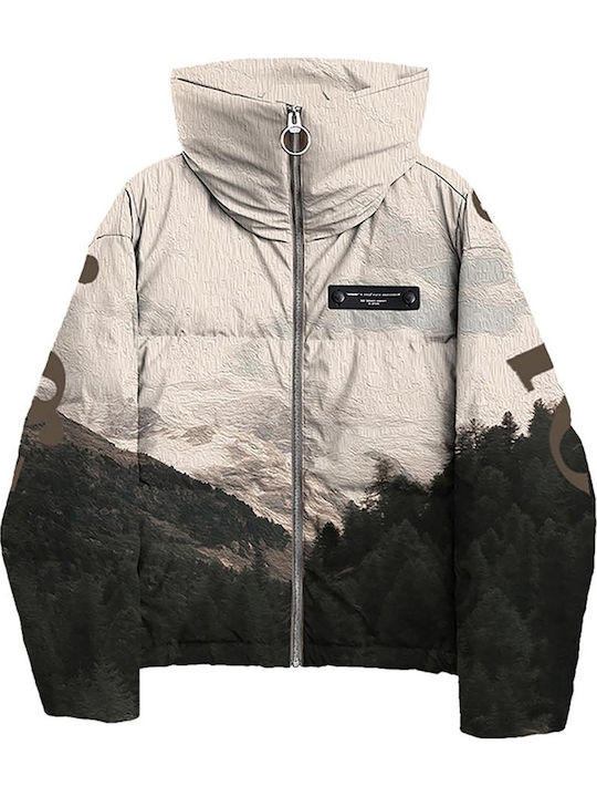 Winter Jacke Puffer Schwarz