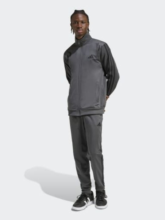 Tracksuit Glossy with Elastic Grey