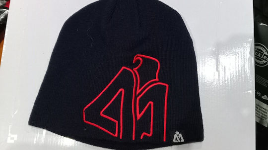 Beanie Unisex Beanie Knitted in Navy Blue color