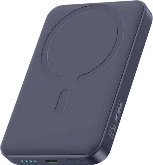 Baseus EnerFill FM11 MagSafe Power Bank 10000mAh 22.5W με Θύρα USB-C Power Delivery Γκρι