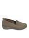 Women's Moccasins in Beige Color