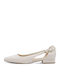 Women's Moccasins in Beige Color
