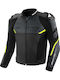 Shima Bandit 2.0 Fluo Winter Men's Motorcycle Jacket Leather Black BANDIT