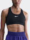 Dri-Fit Swoosh Women's Sports Bra without Padding Black / White