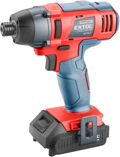 Extol SHARE20V Impact Wrench Battery 20V with Socket 1/4" & Hex