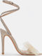 Sandals with Strass Gold