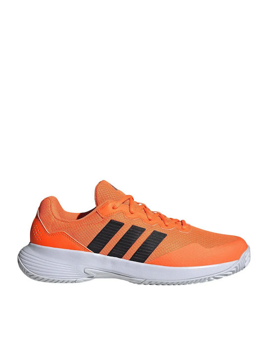 adidas Gamecourt 2 Men's Tennis Shoes for Orange
