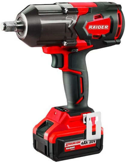 Raider Impact Wrench Battery 20V with Socket 1/2"