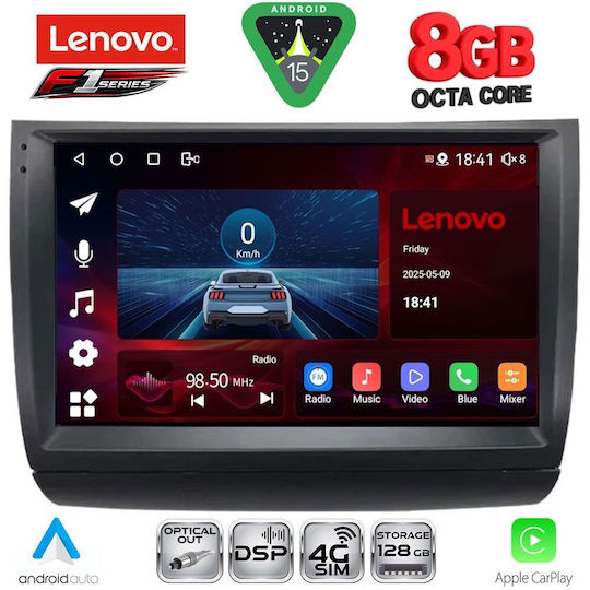 Lenovo Car Audio System for Toyota Prius 2003-2009 (Bluetooth/USB/WiFi/GPS/Apple-Carplay/Android-Auto) with Touch Screen 9"