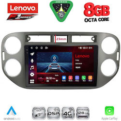 Lenovo Ηχοσύστημα Volkswagen Tiguan 2011-2016 με Bluetooth, USB & GPS