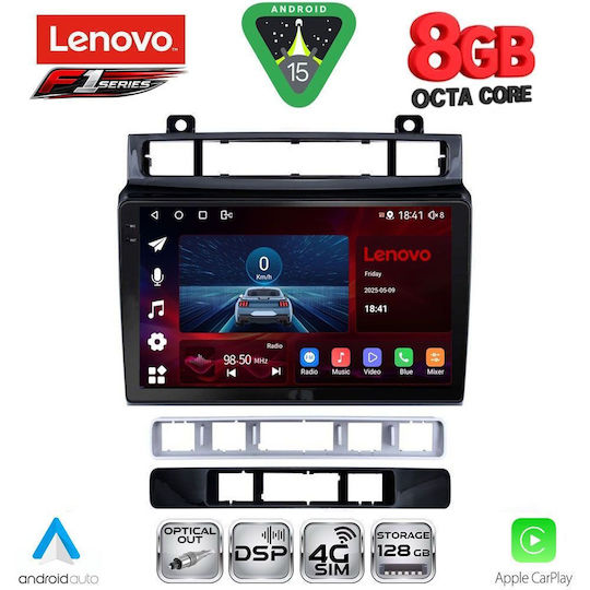 Lenovo Ηχοσύστημα Αυτοκινήτου για Volkswagen Touareg 2011-2018 (Bluetooth/USB/WiFi/GPS/Apple-Carplay/Android-Auto) με Οθόνη Αφής 9"