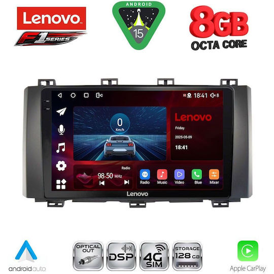 Lenovo Car Audio System for Seat Ateca 2017 (Bluetooth/USB/WiFi/GPS/Apple-Carplay/Android-Auto) with Touch Screen 9"
