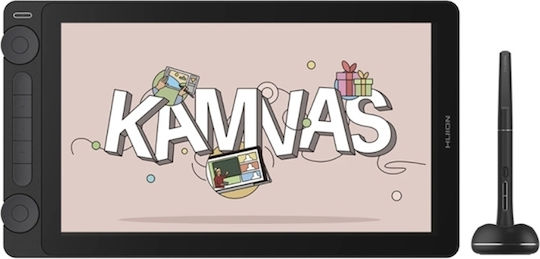 Huion Kamvas 13 Gen 3 Графичен таблет с дисплей 13.3" with Stand Cosmo Black