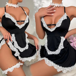 Women's Maid Uniform Sexy Set