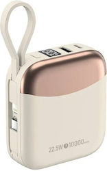 Nine R56J 10000mAh 22.5W Power Bank White