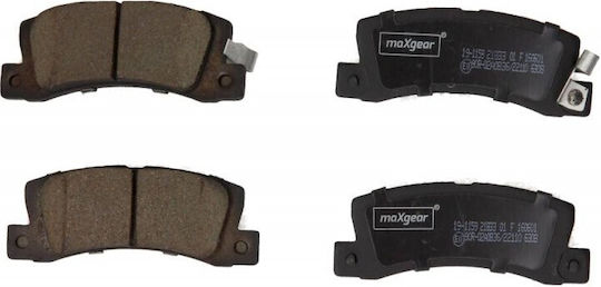 Rear Brake Pad Set Toyota Avencis T22 Corolla E8 E9 E10 E11 108x43.1x15 0446532010 0446612010 0446612031 0446612040 191159-10734