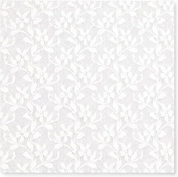 Quadratisches Tuch aus Tüll in Weiß 35x35 cm 50 Stück Sale 30%