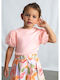 Kids' Shirt Short Sleeve Pink