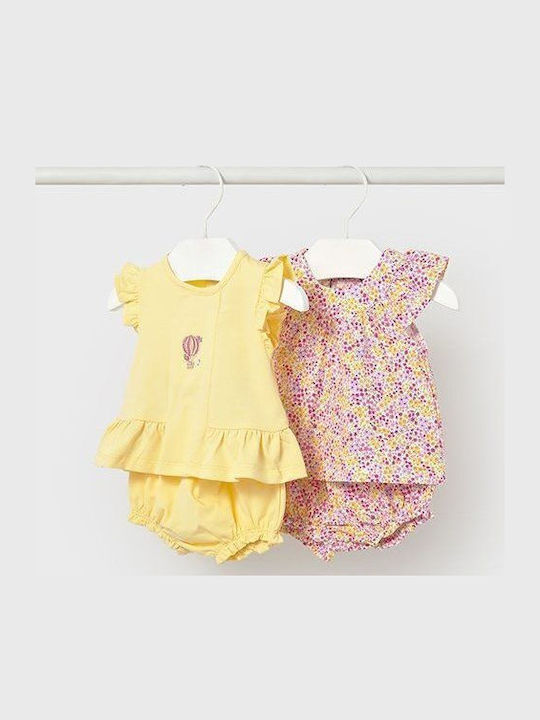 Kids' Set with Shorts Summer 4pcs Multicolour
