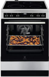 Electrolux Free-standing with Ceramic Hobs Inox LKR66021MX