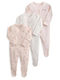 Mamas & Papas Set Body pentru Bebeluși Pink