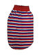 Donald Pet Care Hundeshirts Rotes Gestreiftes Strickpullover